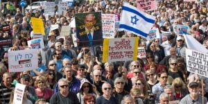 La manifestation contre Netanyahou