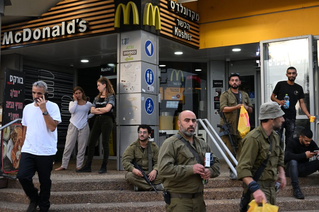 Saudi Arabia sanctions and promotion of Israeli goodsMc Donald's feeds free meals to Israeli soldiers amid Gaza war