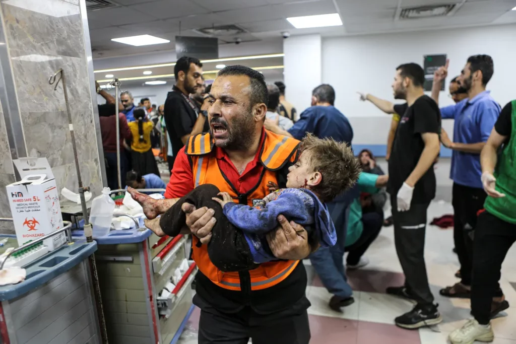 Genocide in Gaza turns hospitals into rubble