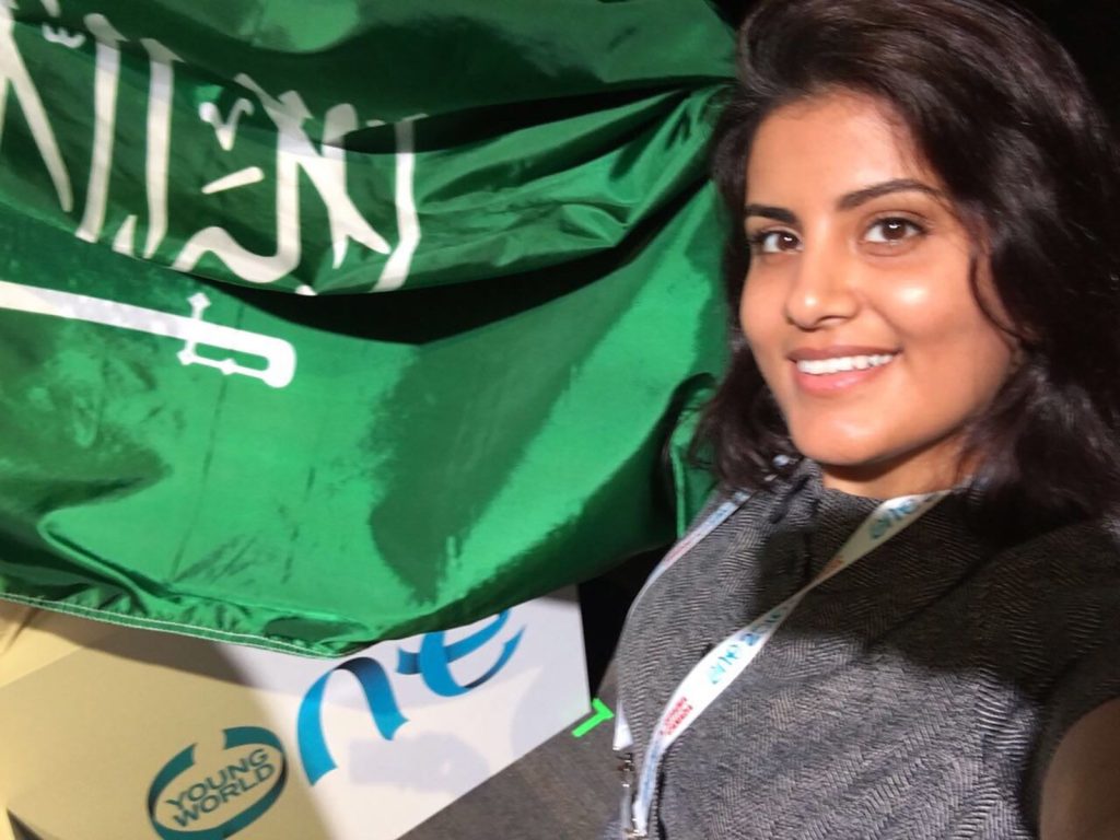 One of the released Saudi prisoners Loujain al Hathloul