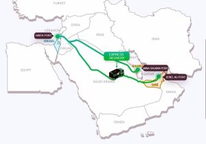 uae-israel land connectivity route