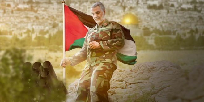 What did General Soleimani do for Palestine3