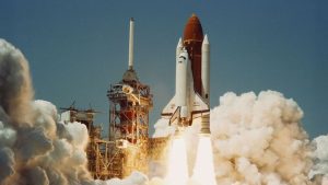 the fastest man-made speeds - the Space Shuttle Columbia