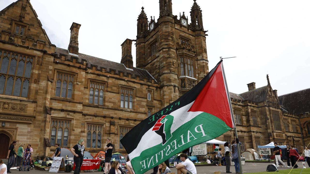 कोलंबिया यूनिवर्सिटी के बाद सिडनी यूनिवर्सिटी के स्टूडेंट ने भी इजराइल विरोधी प्रदर्शन किया
