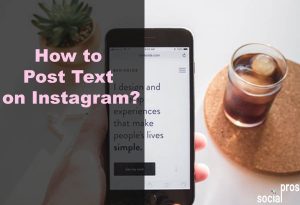 Text Posts one of the social media strategies for 2024