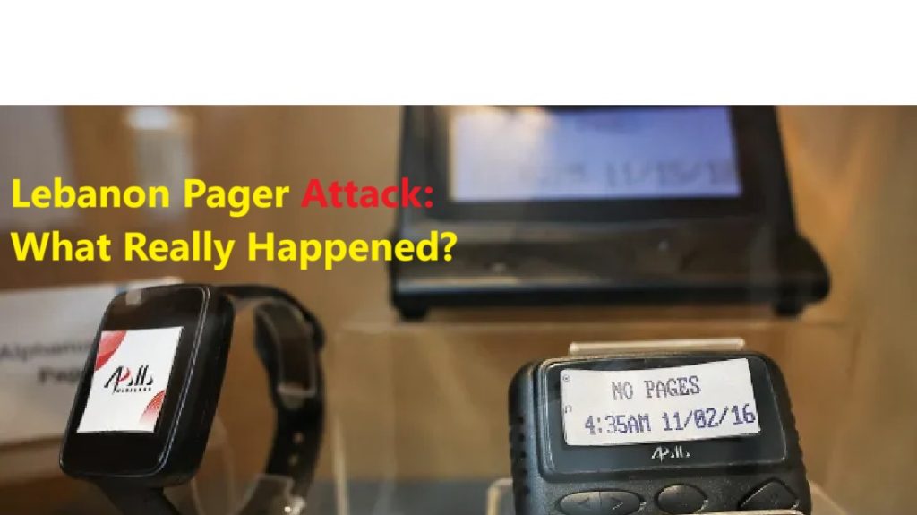 Lebanon Pager Blast: What Really happened?